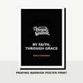 Praying Warrior Poster